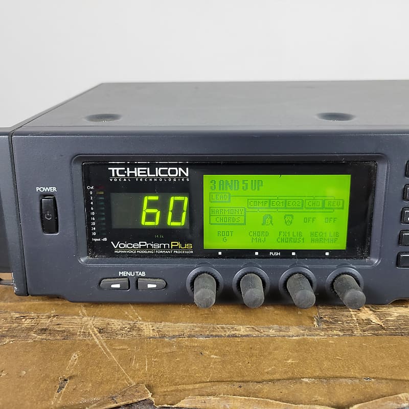 609 TC HELICON VOICEPRISM ボーカルエフェクター 609 TC HELICON VOICEPRISM ボーカルエフェクター 609 TC