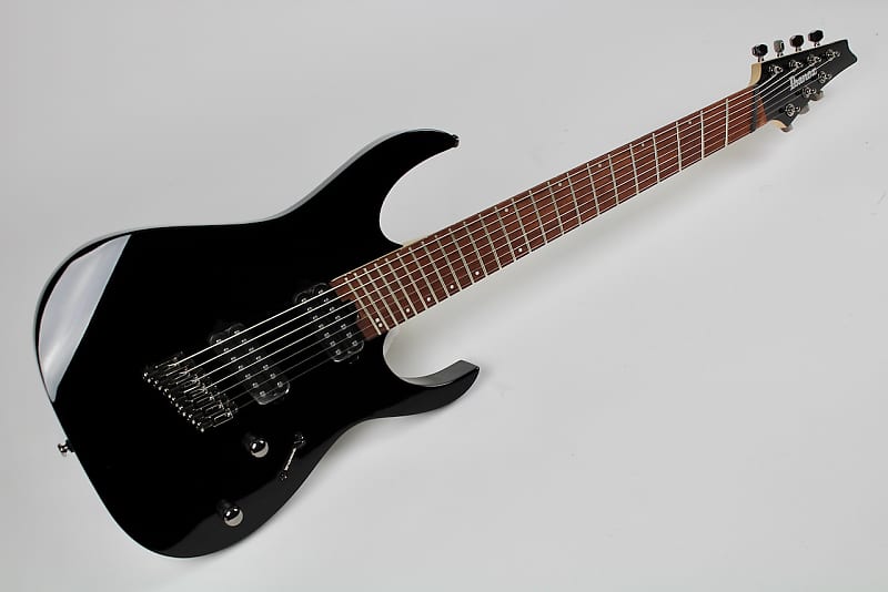 Ibanez RGMS7 7-string Electric Guitar Black 2023 (RGMS7BK) | Reverb