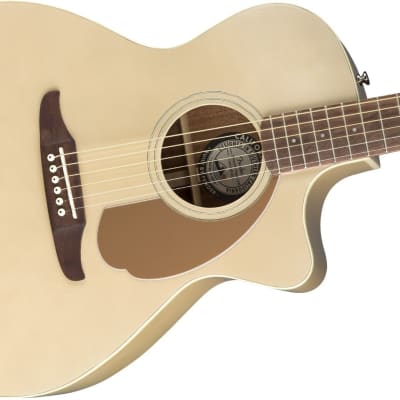 Fender Newporter Player Solid Spruce Top and Walnut Fretboard in Champagne image 5