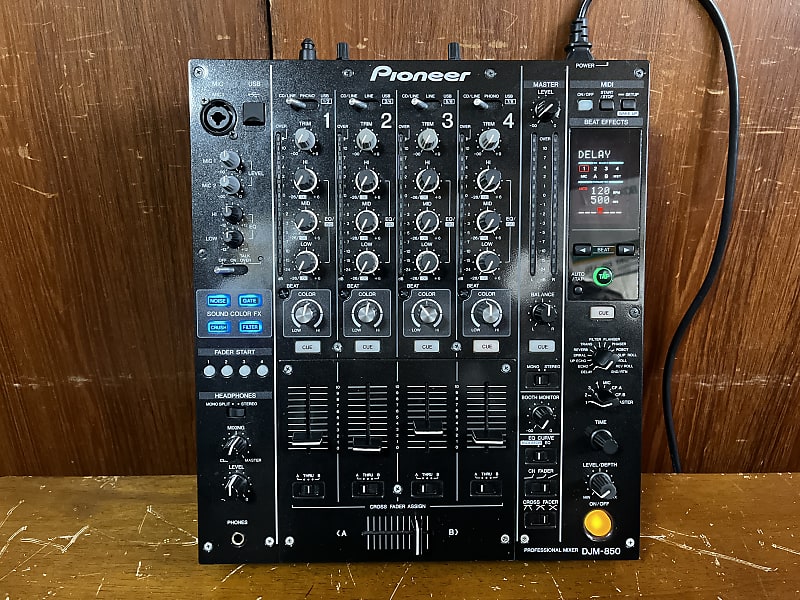 Pioneer DJM-850-K 4-channel digital mixer Black | Reverb