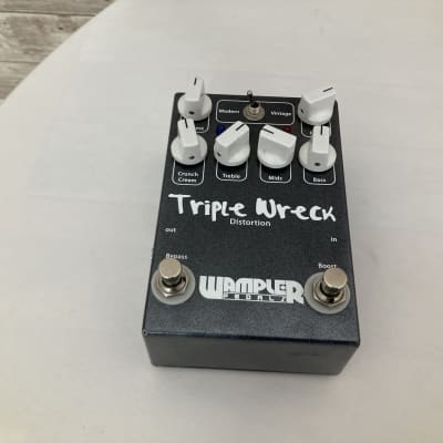 Reverb.com listing, price, conditions, and images for wampler-triple-wreck