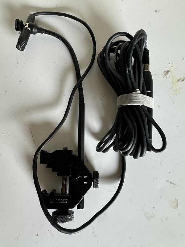 Shure Shure A98SPM wth mount, preamp, cable and storage cap Reverb