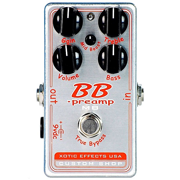 Xotic BBP-MB Custom Shop BB Preamp w/ Mid Boost image 2