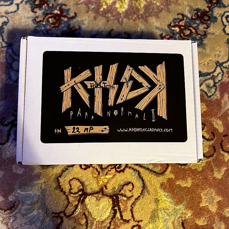 KHDK Electronics Mystery Pedal I Paranormal II Limited Reverb