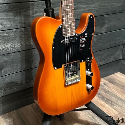 Fender American Performer Telecaster USA Electric Guitar - Honey Burst image 2