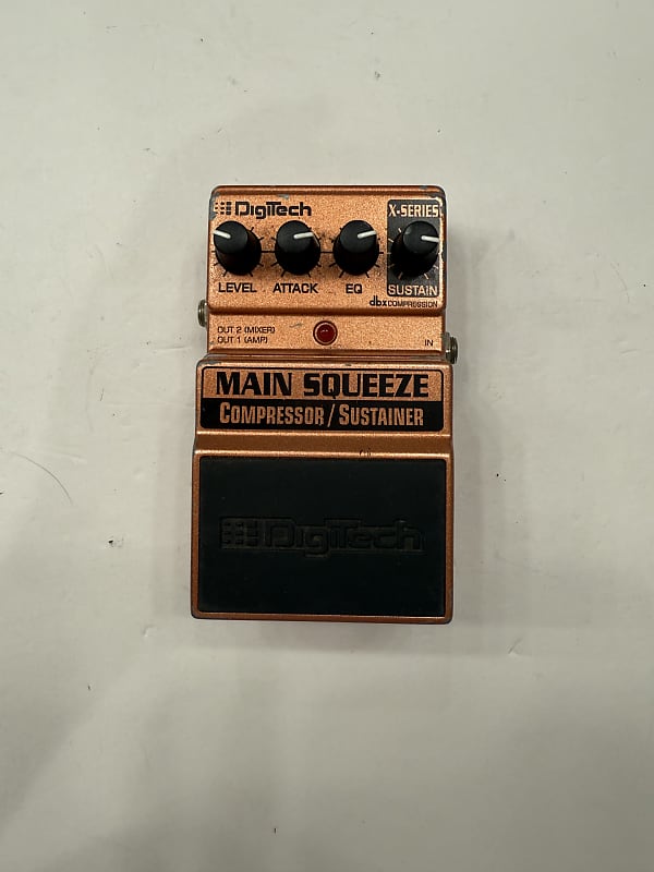DigiTech MAIN SQUEEZE コンプレッサー DigiTech Main Squeeze Compressor Sustainer Pedal | Reverb