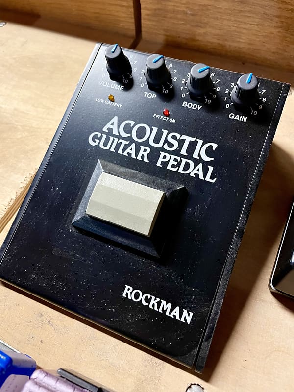 Rockman Acoustic Guitar Pedal 1990s - Mint | Reverb