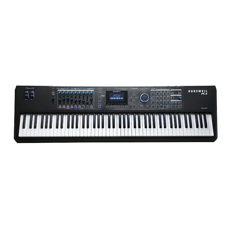 Kurzweil PC4 88-Key Performance Controller and Synthesizer Workstation with FlashPlay Technology and V.A.S.T Editing, 2GB Factory Sounds, and 6-Operator FM Engine image 1