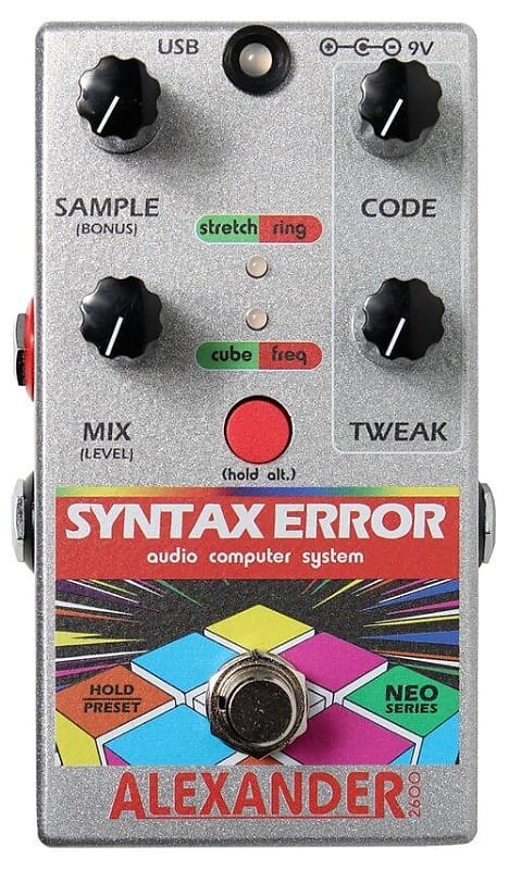 Alexander Pedals Syntax Error | Reverb