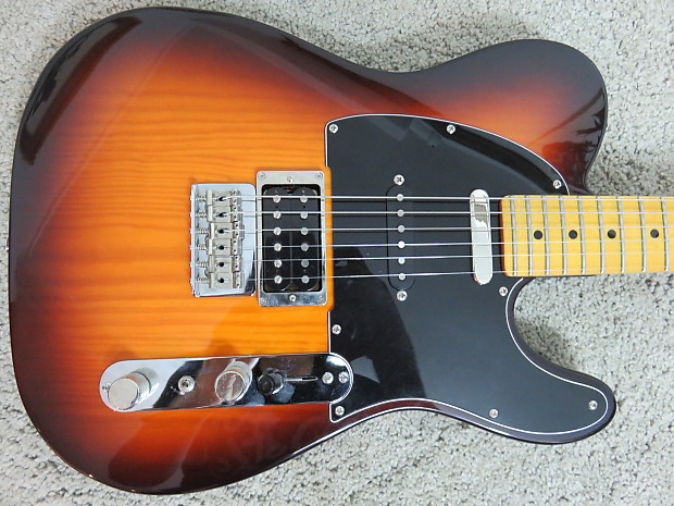 Tobacco burst fender telecaster plus hot sale