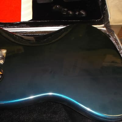 Fender Jazz Bass 1970 - 1974 Blue-Navy Blue w/ Decopage' design image 8