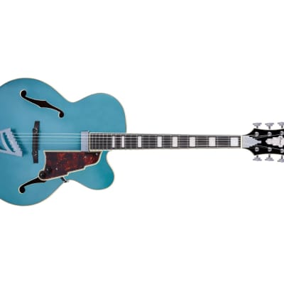 D'Angelico Premier EXL-1 Hollow Body - Ocean Turquoise image 4