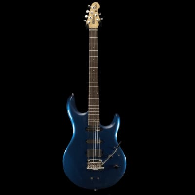 Music Man 2007 Luke Guitar in Blue w/ Sustainer Pickup Installed | Reverb