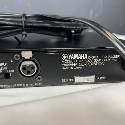 Used Yamaha DEQ7 1987 Digital Equalizer from live sound system image 5