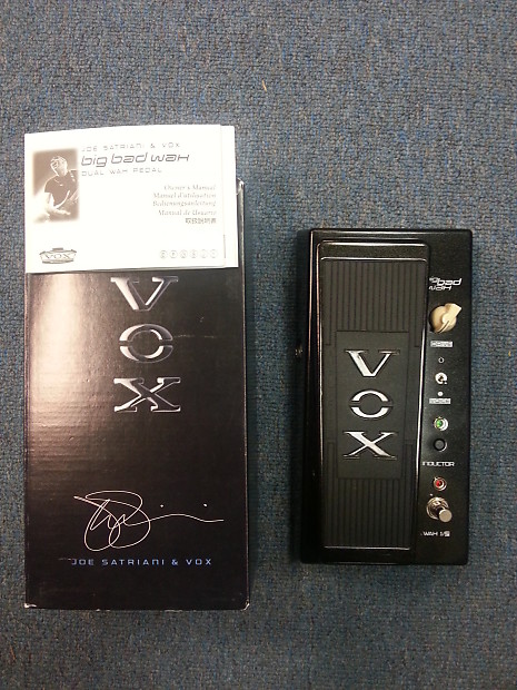 ギター VOX JS-WAH Big Bad WAH Vox JS-WAH Big Bad Wah Joe Satriani Effect Pedal for guitar