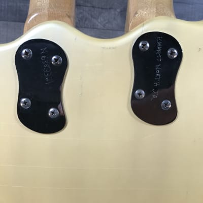Mosrite Joe Maphis Mark XVIIII Double Neck 1968 White image 10