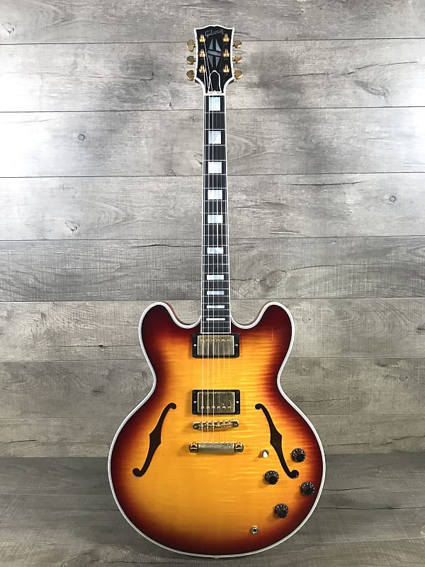 Gibson  Custom Shop ES-355 SJM 2011 Sunburst image 1