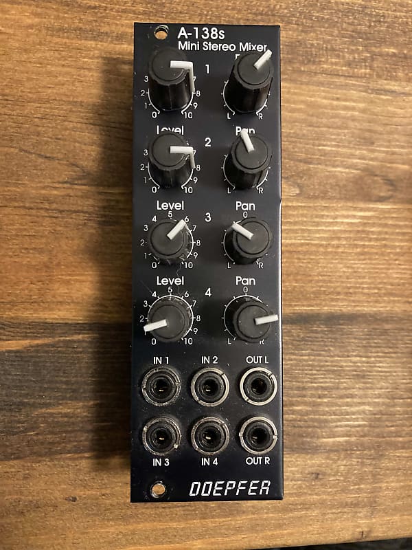 鍵盤楽器 Doepfer | A-138sV Mini Stereo Mixer Doepfer A-138s Mini Stereo Mixer - Perfect Circuit