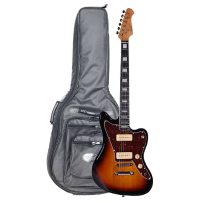 Artist Grungemaster GM1 Vintage Burst Electric Guitar & Bag for sale