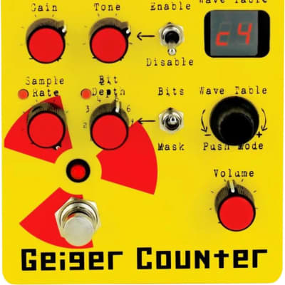 WMD Geiger Counter Digital Destruction Guitar Pedal | Reverb