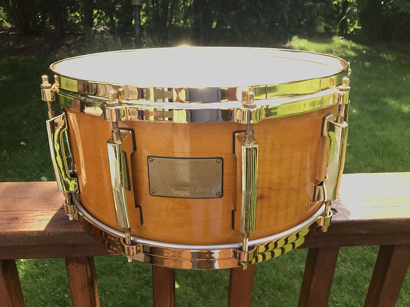 Pearl Custom Classic Snare Drum ONE PIECE Maple Shell | Reverb