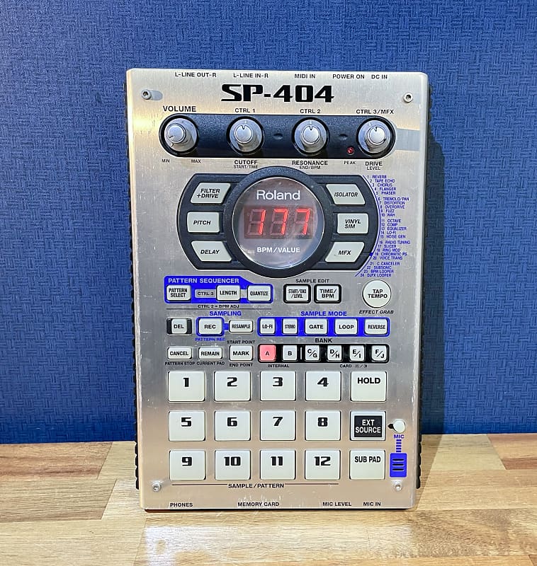 Excellent] Roland SP-404 Sampler w/ 512MB CF Card | Reverb