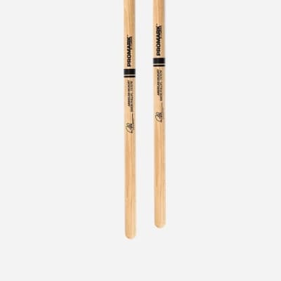 Promark TX707W Simon Phillips Signature Hickory Wood Tip Drumstick image 2