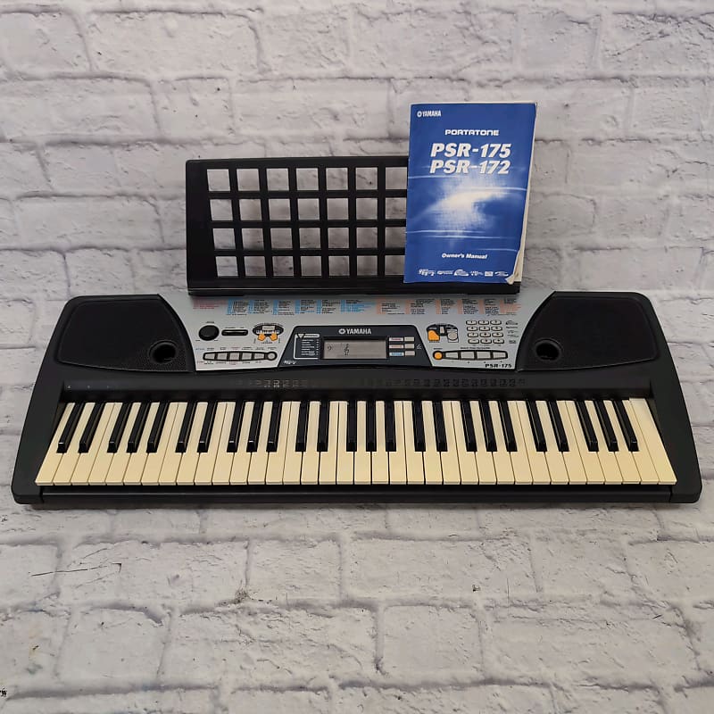 鍵盤楽器 YAMAHA PSR-175 Yamaha PSR-175 Keyboard Electric Piano 61-Keys Portatone