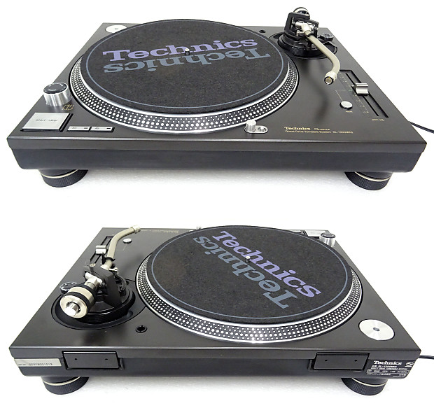 Technics SL-1200MK6 MK6 D/D Pro DJ Turntable w/ Original Box #2 Sl-1210 Nice