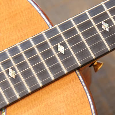MINTY! 1997 McCollum Meghan M-44 Acoustic/ Electric Guitar Natural Cedar/ Claw Mahogany + OHSC image 8