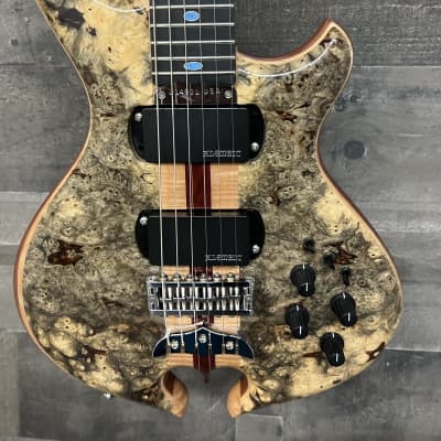 Alembic Darling Buckeye Burl with Denim Lapis ovals 2023 we are Alembic Dealers Brand New ! for sale