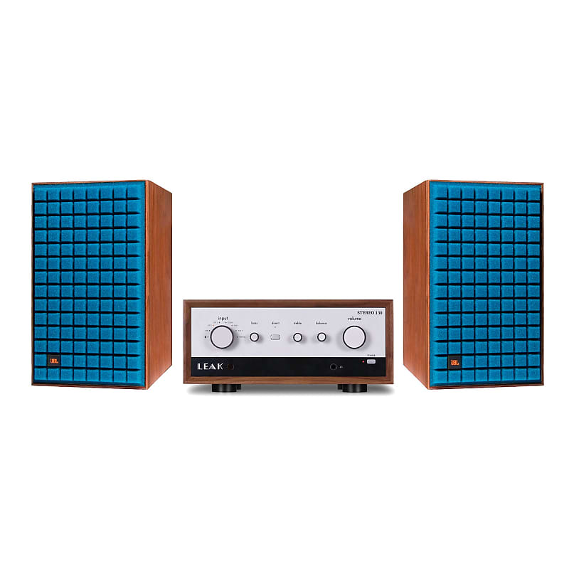 JBL: Leak Stereo 130 Amplifier / L52 Speaker Package Blue  			