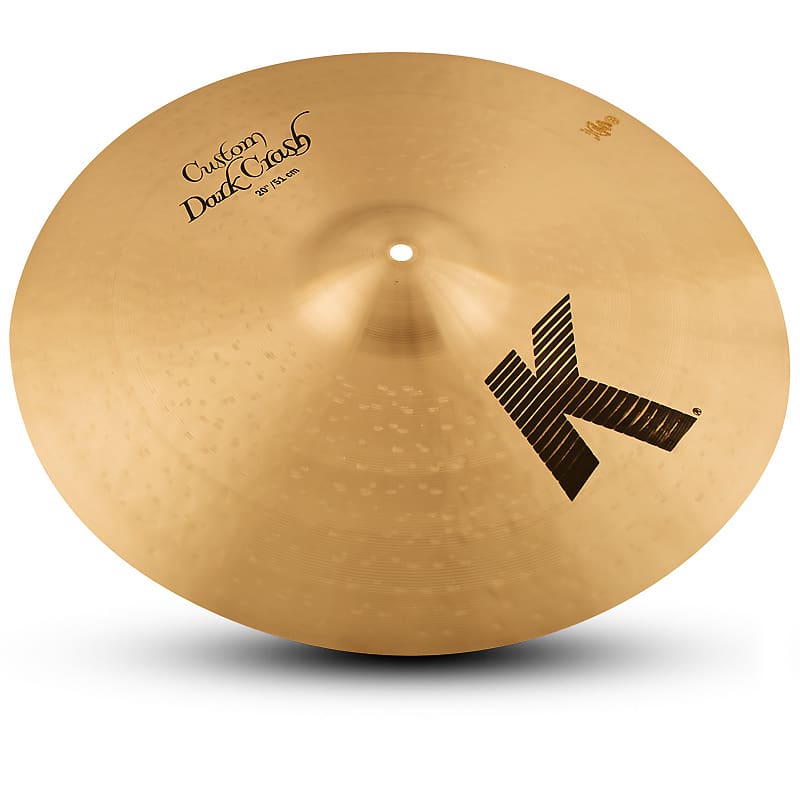 Zildjian 20" K Custom Dark Crash Cymbal image 1