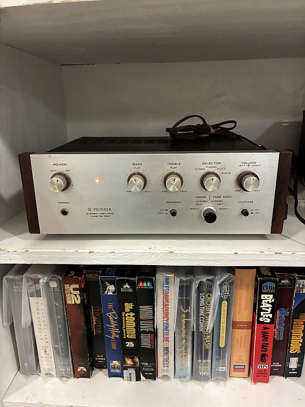 pioneer SA-500 Stereo Amplifier  			