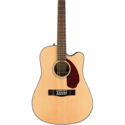 Fender CD-140SCE 12 String Natural Solid Top Acoustic-Electric Guitar With Hardshell Case for sale
