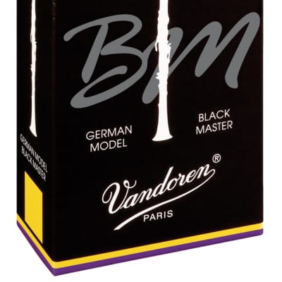 Vandoren Reeds Clarinet Bb 5+ Black Master (10 BOX) CR186 image 1