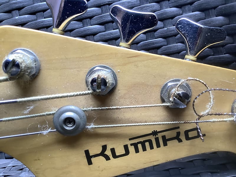 Kumika Vintage Jazz Bass / Japan / sunburst | Reverb