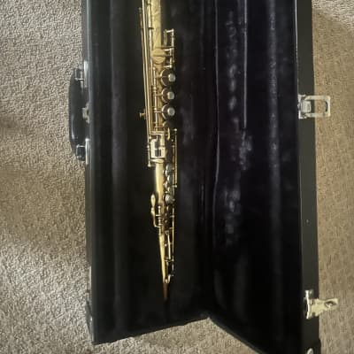 Selmer Vintage serial 1895 silver gold plated soprano saxophone (overhauled) image 5