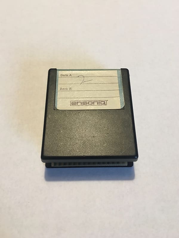 Ensoniq Vintage E-Prom RAM Cartridge - Storage for ESQ-1 or SQ-80 1988 Black image 1