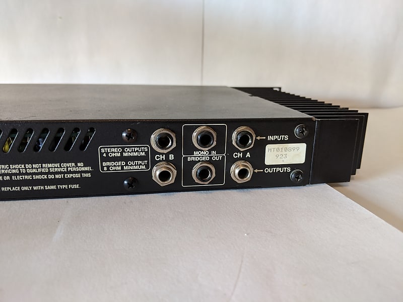 ADA MicroTube 200 Black 200 Watt Tube Power Amp Made In USA