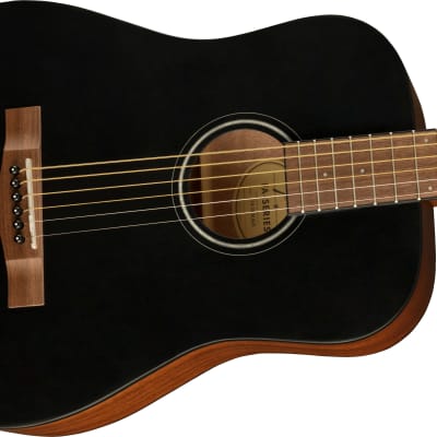 Fender  #0971170106 FA-15-3/4 Steel String Black w/ Gig Bag FA15 image 1