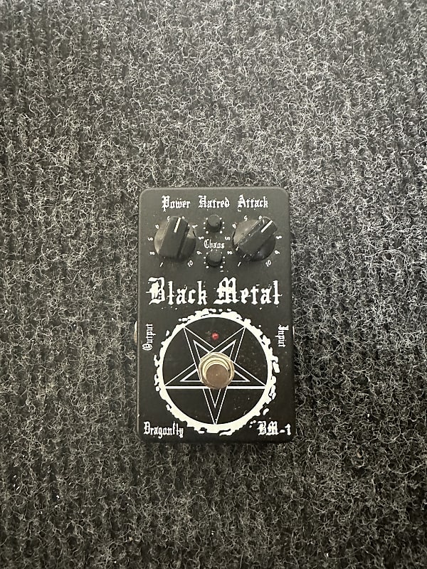 Dragonfly Fx Bm 1 Black Metal Distortion Pedal Dragonfly Black Metal Distortion BM-1 | Reverb