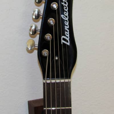 Danelectro '56 Baritone Electric Guitar -  Black w\Gig Bag image 12