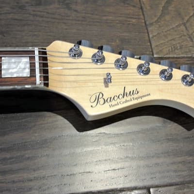 Bacchus Craft Japan Series - Windy Ash - Electric Guitar - Transparent Red - Clearance - Last One image 5