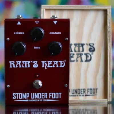 Stomp Under Foot Ram's Head (Violet Version) Fuzz Pedal