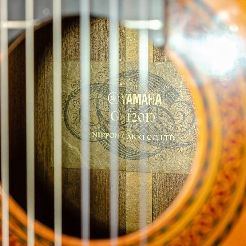 Mid-60s Yamaha G-120D Nippon Gakki Classical Guitar w/ Cedar top, Original  Case