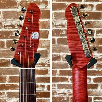 Tao Guitars T-Bucket "Cedar Beach" Grey/Red, Mastery Vibrato & Bridge 2020/NEW (Authorized Dealer) image 19