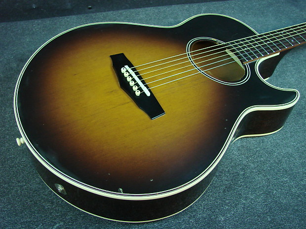 Ibanez AE405TV Sunburst Finish Acoustic Electric Guitar AE 405TV AE405 TV