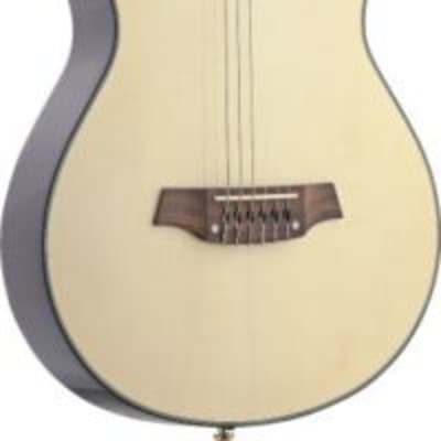 Angel Lopez Electric Solid Body Classical Guitar w/ Cutaway EC3000CN image 3