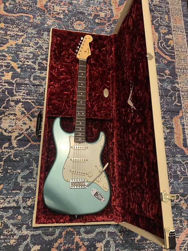 Fender  Custom Shop ‘63 Journeyman Stratocaster  2022 Sherwood Metallic image 1